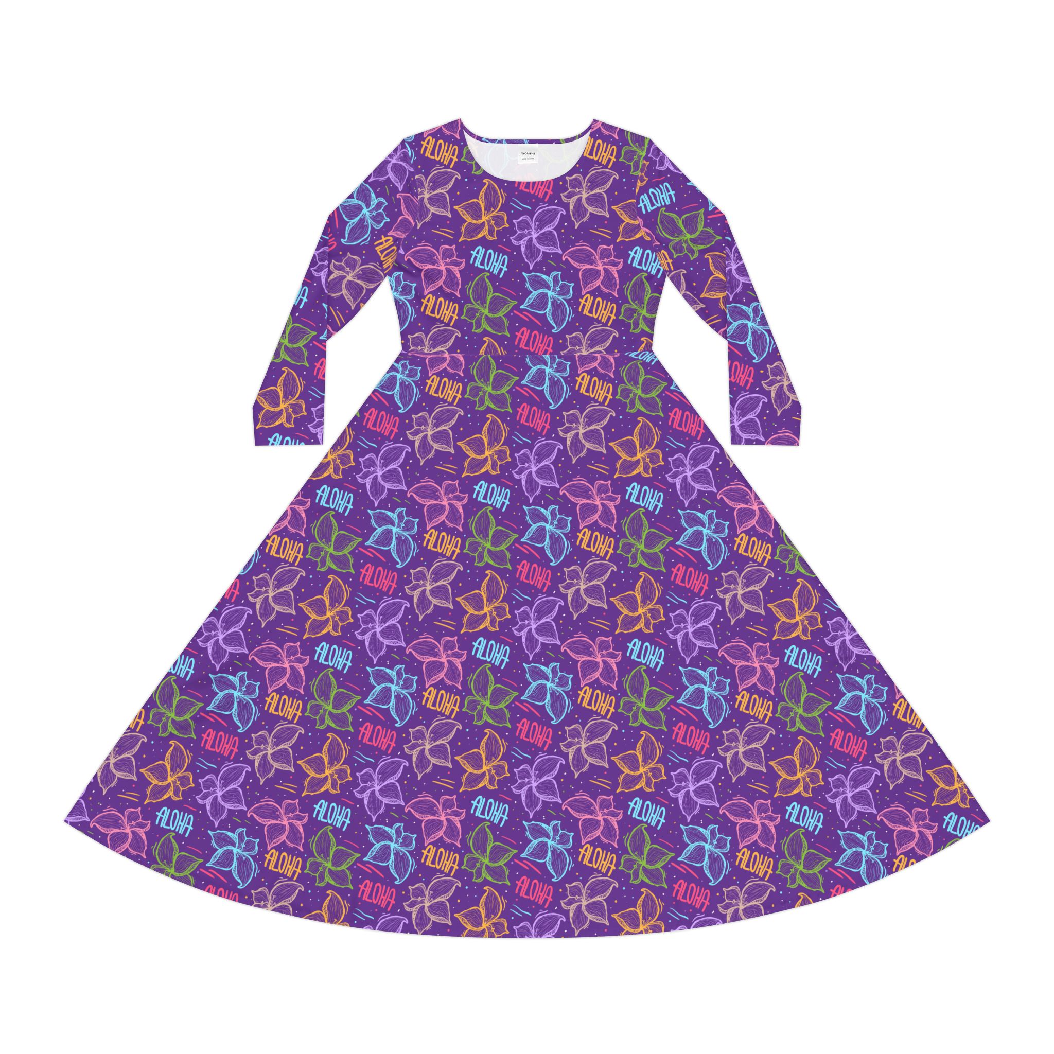 9374760722842888925_2048.jpeg Robe Manches Longues Aloha - Image 1
