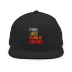Casquette Snapback Soul Jazz Funk and Hiphop