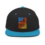 Casquette Snapback 80s Made 90s Hiphop Raised - Image 9