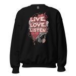 Sweatshirt 6clonik Live Love Listen - Image 2