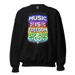 Sweatshirt 6clonik Music Is Freedom - Image 2