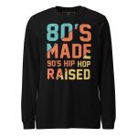 T-shirt 6clonik manches longues 80s Made 90s Hiphop Raised
