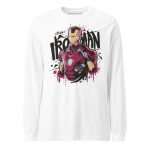 T-shirt 6clonik Manches Longues Iron Man Profil Bigcap