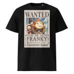 T-shirt 6clonik One Piece Franky Wanted 100% coton bio