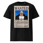 T-shirt 6clonik One Piece Bartholomeuw Kuma Wanted 100% organic coton