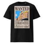 T-shirt 6clonik One Piece Edward Weevil Wanted 100% organic coton